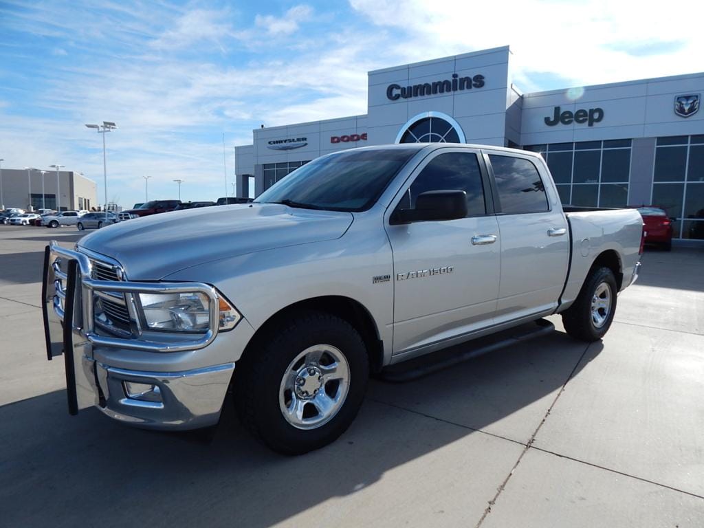 Used 2012 RAM Ram 1500 Pickup SLT with VIN 1C6RD7LT7CS308020 for sale in Weatherford, OK