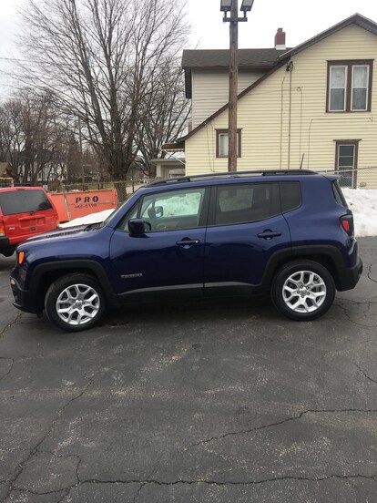 Used 2018 Jeep Renegade Sport Utility Jet Blue For Sale In Edinboro Pa Stock 21003a