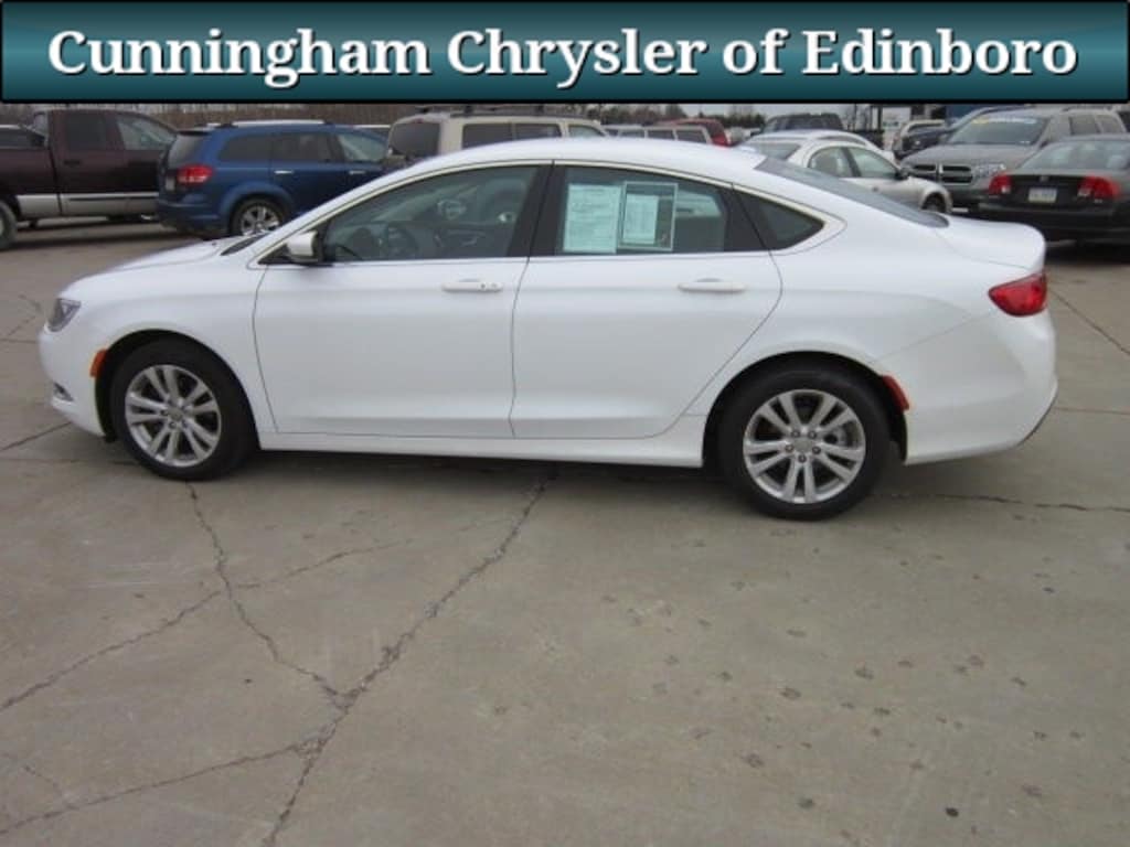 2015 Chrysler 200 For Sale >> Used 2015 Chrysler 200 Sedan White For Sale In Edinboro Pa Stock 6247 2015 Chrysler 200 For Sale >> Used 2015 Chrysler 200 Sedan White For Sale In Edinboro Pa Stock 6247