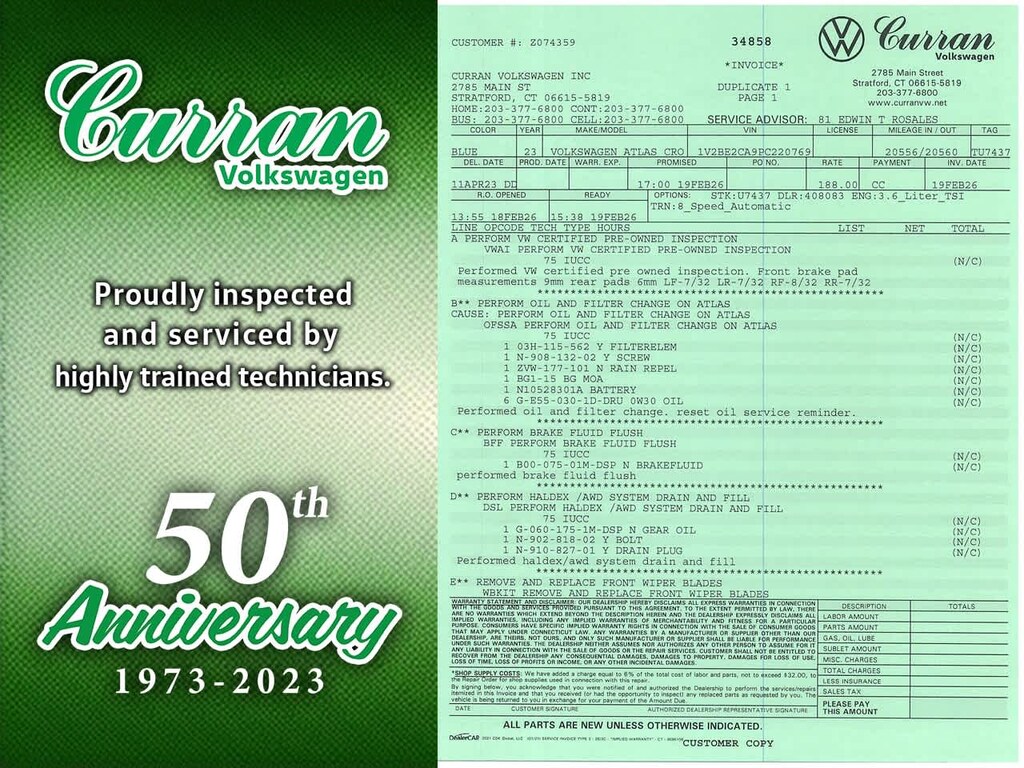 Certified 2023 Volkswagen Atlas Cross Sport 3.6L V6 SEL SUV