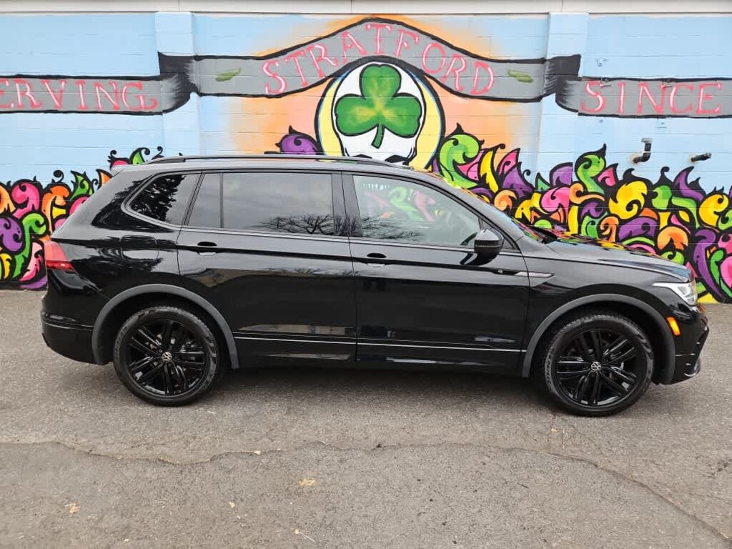 Certified 2022 Volkswagen Tiguan 2.0T SE R-Line Black SUV