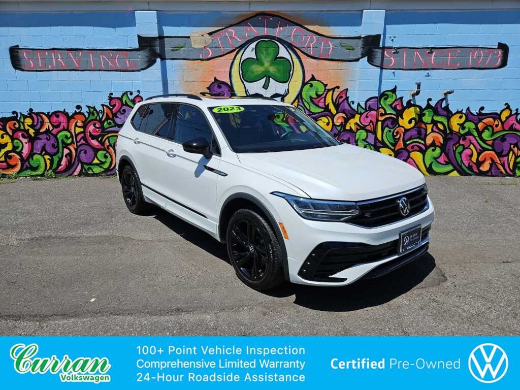Certified 2023 Volkswagen Tiguan 2.0T SE R-Line Black SUV