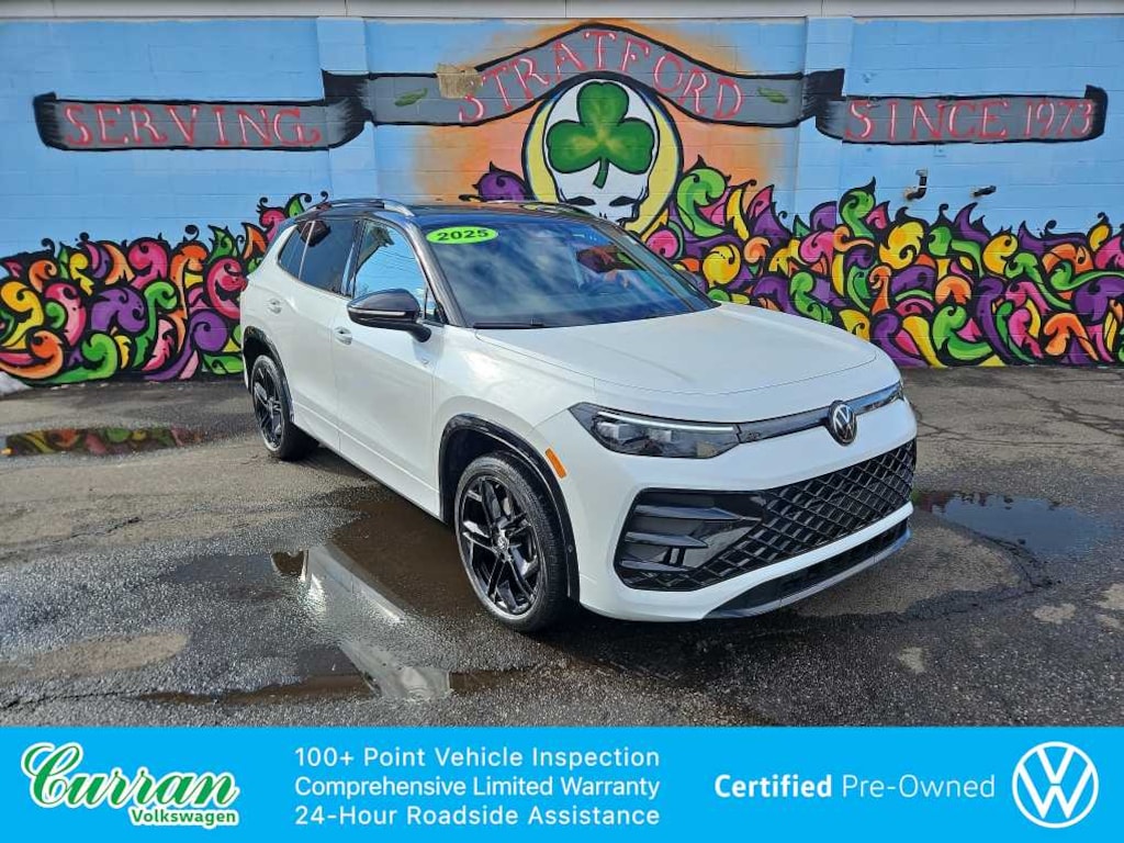 Certified 2025 Volkswagen Tiguan 2.0T SE R-Line Black SUV