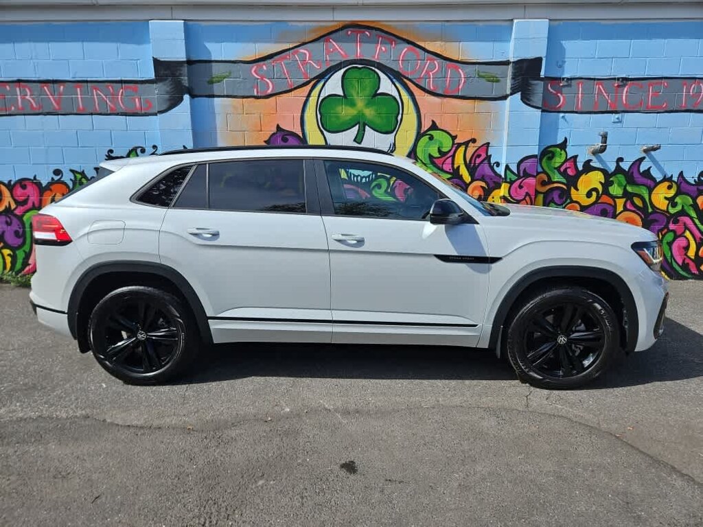 Certified 2023 Volkswagen Atlas Cross Sport 3.6L V6 SEL R-Line Black SUV