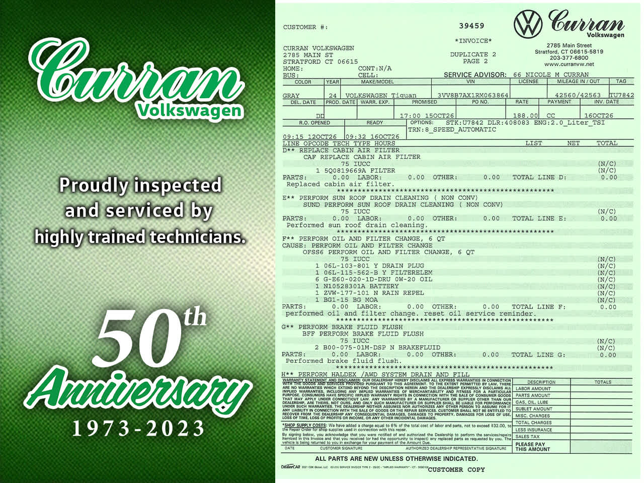 Certified 2024 Volkswagen Tiguan 2.0T SE R-Line Black SUV