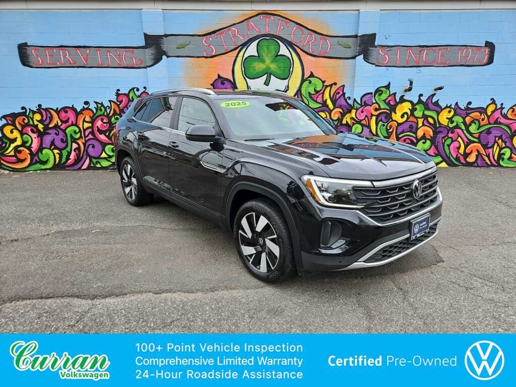 Certified 2025 Volkswagen Atlas Cross Sport 2.0T SE w/Technology SUV