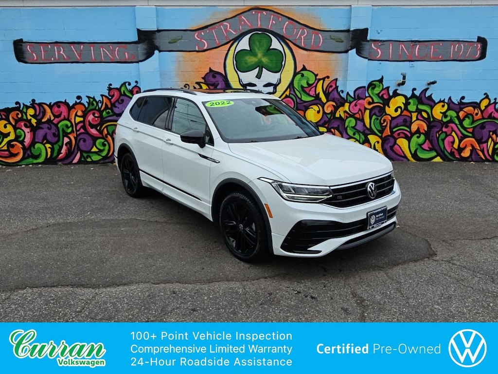 Certified 2022 Volkswagen Tiguan 2.0T SE R-Line Black SUV