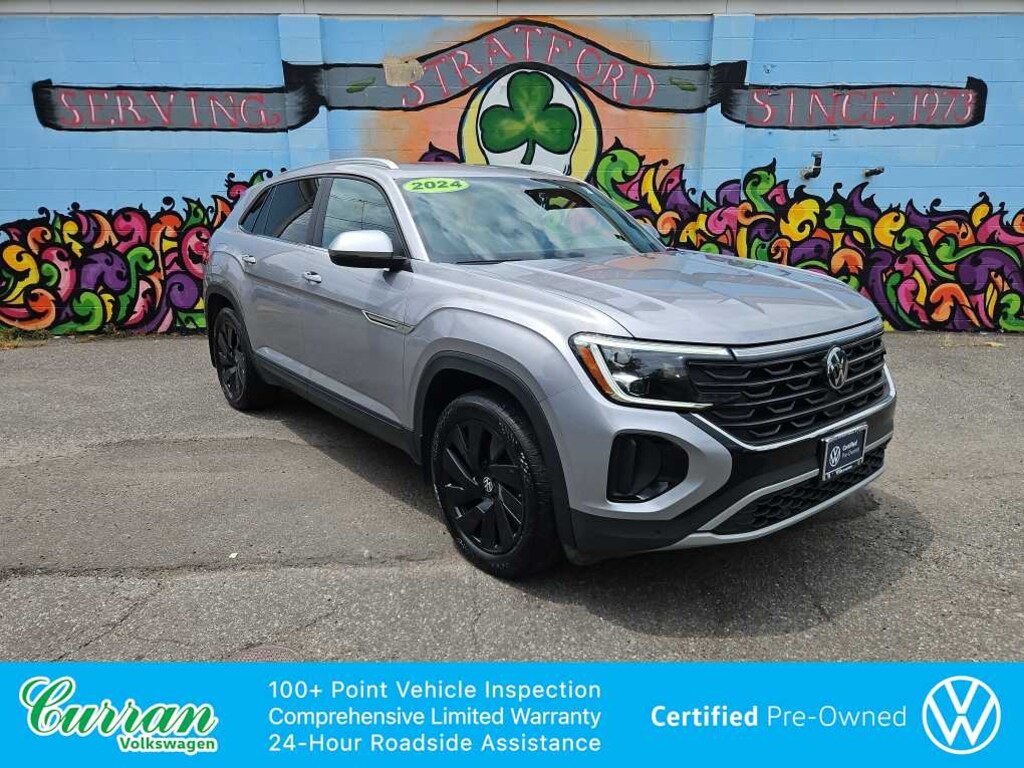 Certified 2024 Volkswagen Atlas Cross Sport 2.0T SE w/Technology SUV