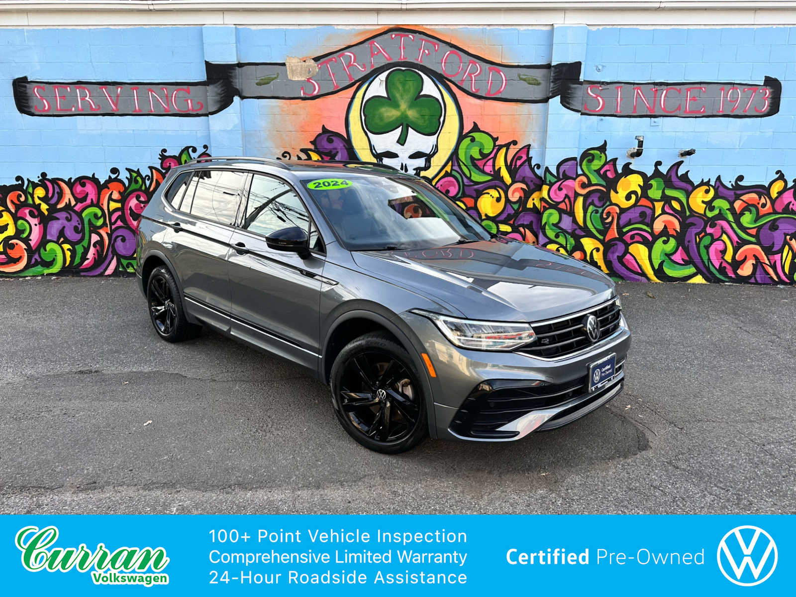 Certified 2024 Volkswagen Tiguan 2.0T SE R-Line Black SUV