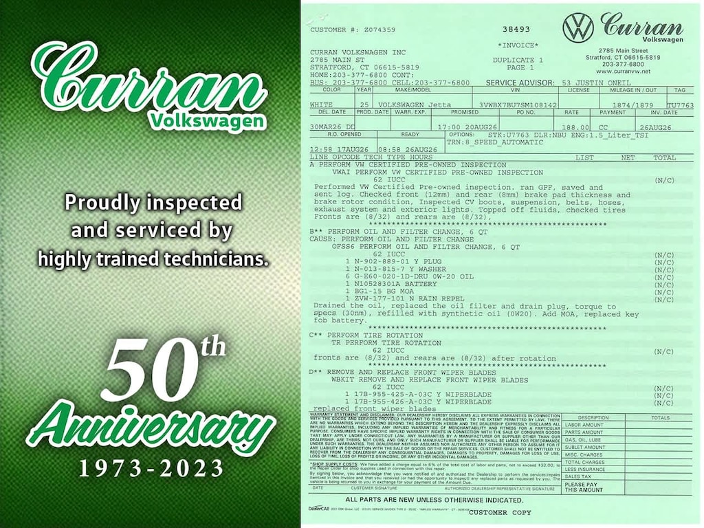 Certified 2025 Volkswagen Jetta 1.5T Sport Sedan