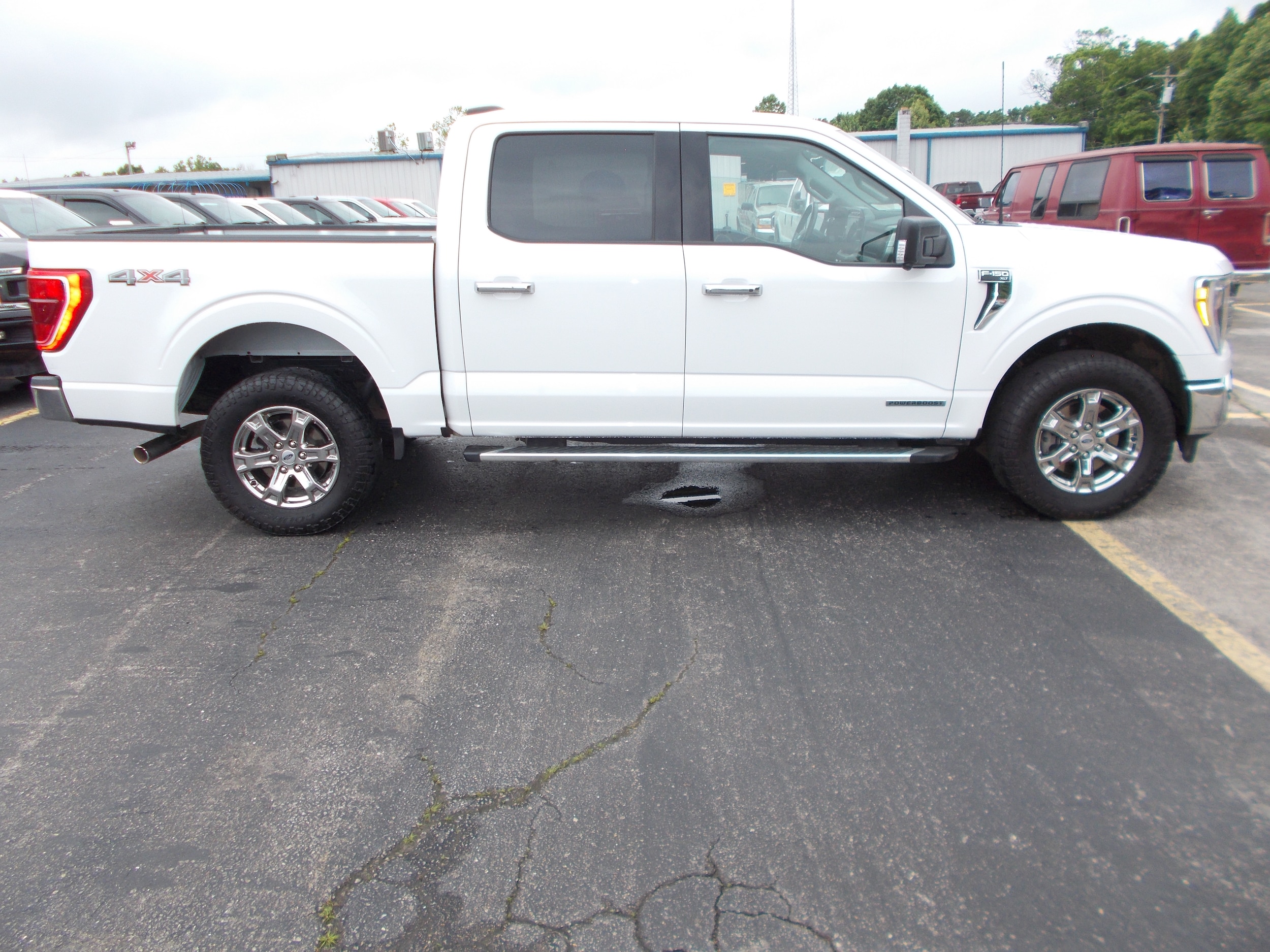 Used 2022 Ford F-150 XLT with VIN 1FTFW1ED5NFA90681 for sale in Doniphan, MO