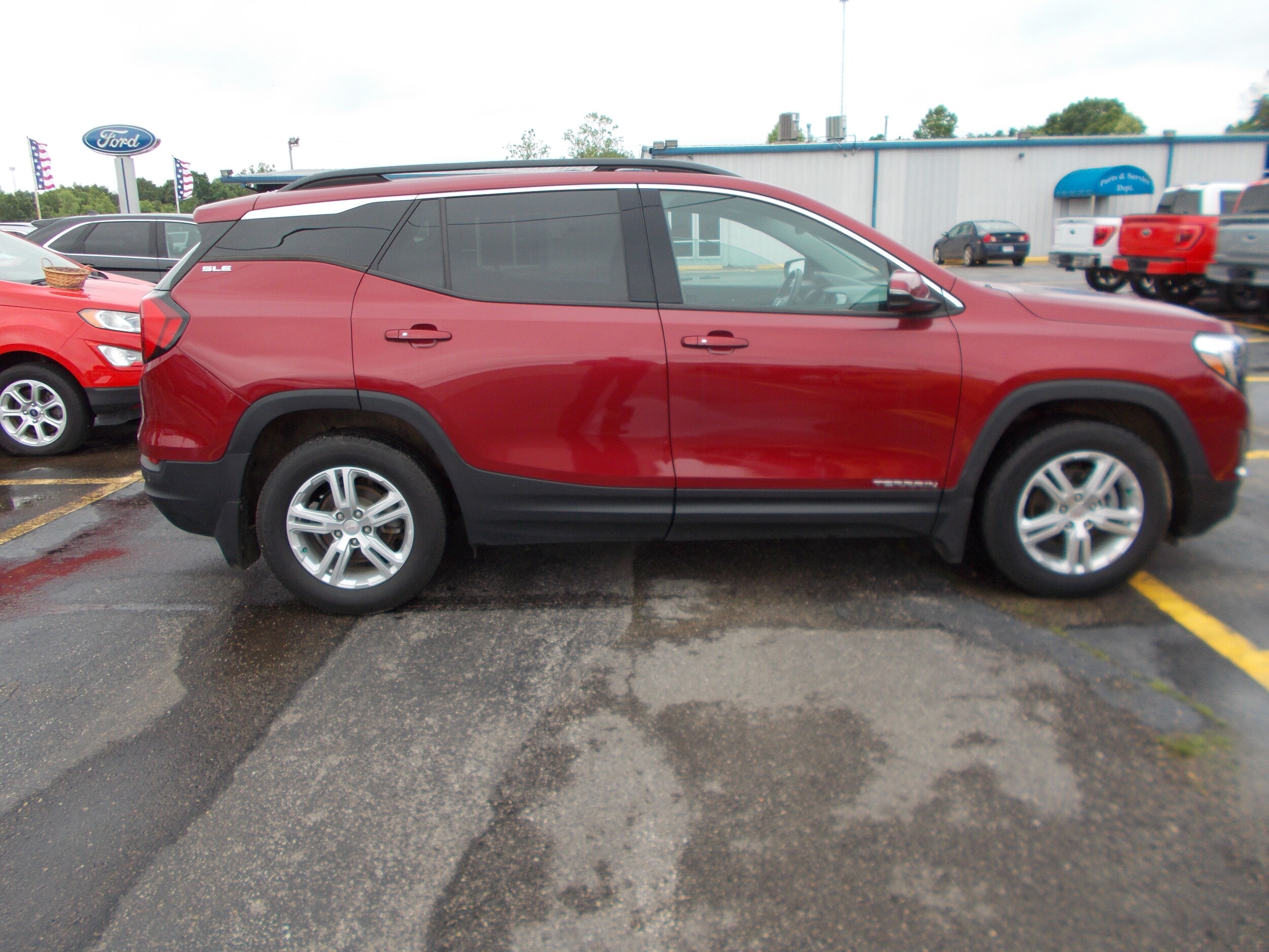 Used 2019 GMC Terrain SLE with VIN 3GKALTEV0KL394515 for sale in Doniphan, MO