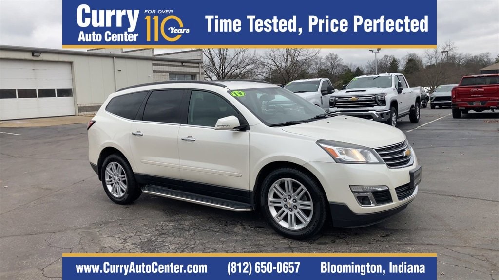 Used 2013 Chevrolet Traverse 1LT with VIN 1GNKRGKD6DJ213890 for sale in Bloomington, IN