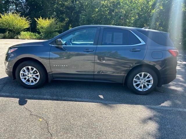 Certified 2021 Chevrolet Equinox LT with VIN 2GNAXUEV7M6134293 for sale in Scarsdale, NY