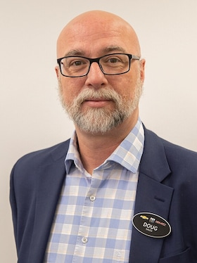 Staff member Doug Hazelwood from ID_68d351