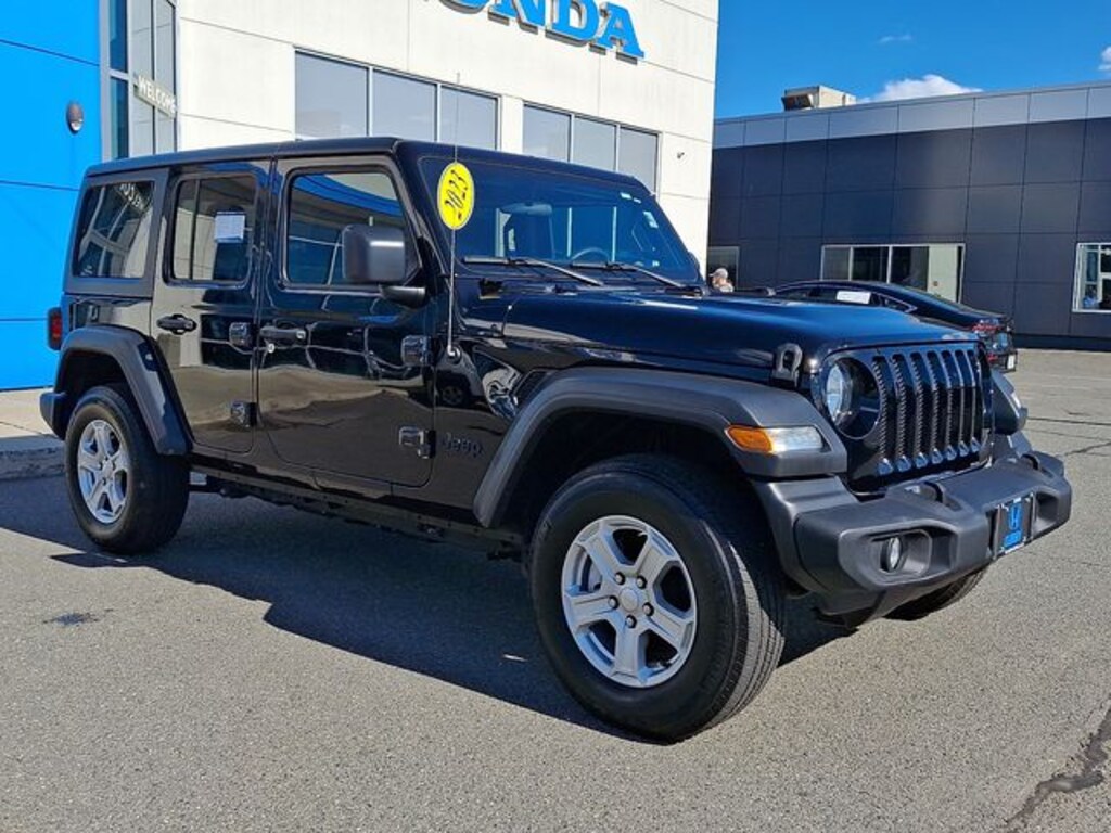 Used 2023 Jeep Wrangler 4-DOOR SPORT 4X4 SUV