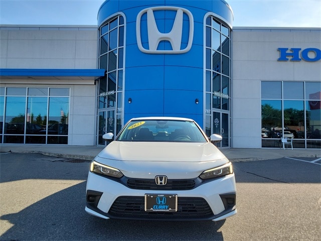 Used 2022 Honda Civic LX with VIN 2HGFE2F25NH533367 for sale in Chicopee, MA