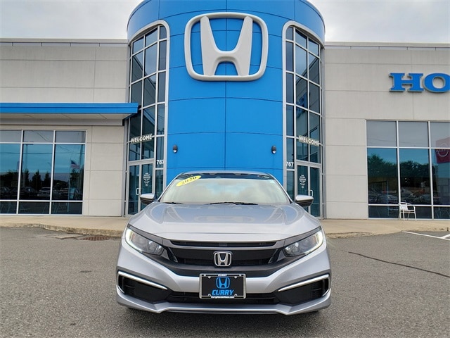 Used 2020 Honda Civic LX with VIN 2HGFC2F69LH528324 for sale in Chicopee, MA