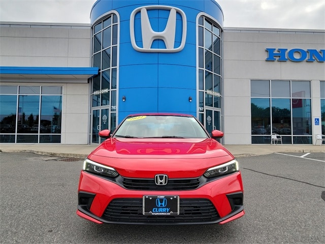 Used 2022 Honda Civic LX with VIN 2HGFE2F23NH529320 for sale in Chicopee, MA