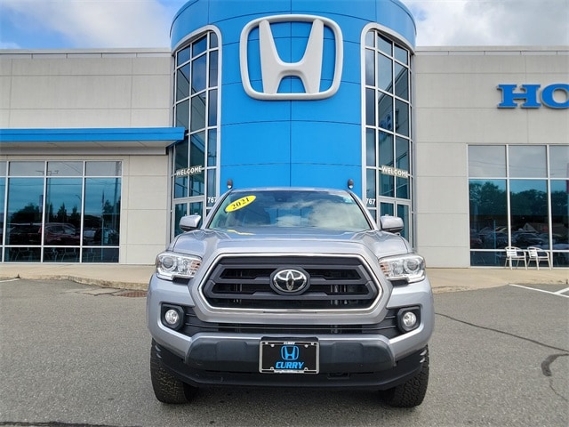 Used 2021 Toyota Tacoma SR5 with VIN 5TFCZ5AN6MX280451 for sale in Chicopee, MA