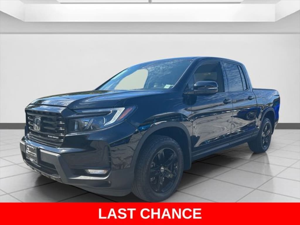 Certified 2022 Honda Ridgeline Black Edition Truck Crew Cab