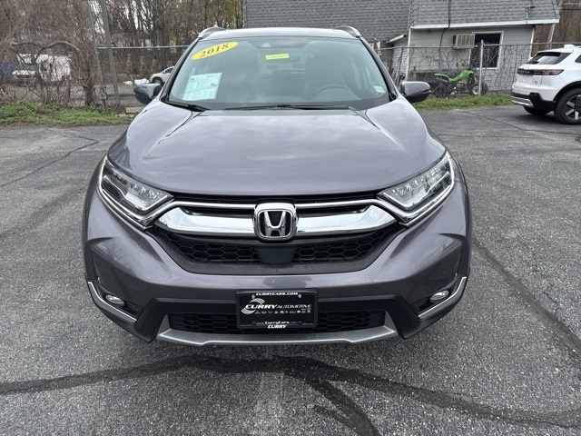 Used 2018 Honda CR-V Touring with VIN 7FARW2H92JE026840 for sale in Cortlandt, NY