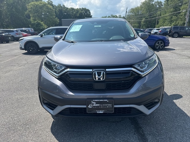 Used 2021 Honda CR-V EX with VIN 2HKRW2H5XMH671752 for sale in Cortlandt, NY