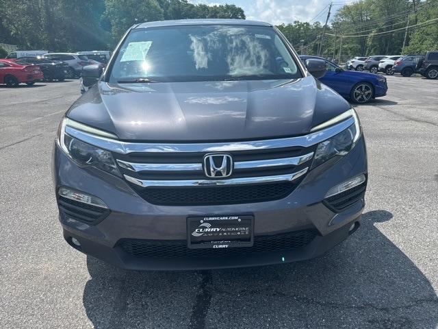 Used 2018 Honda Pilot EX-L with VIN 5FNYF6H54JB009694 for sale in Cortlandt, NY