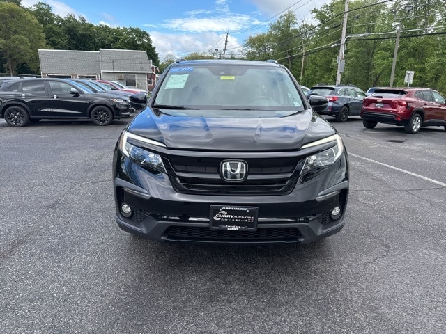Certified 2022 Honda Pilot SE with VIN 5FNYF6H20NB035527 for sale in Cortlandt, NY