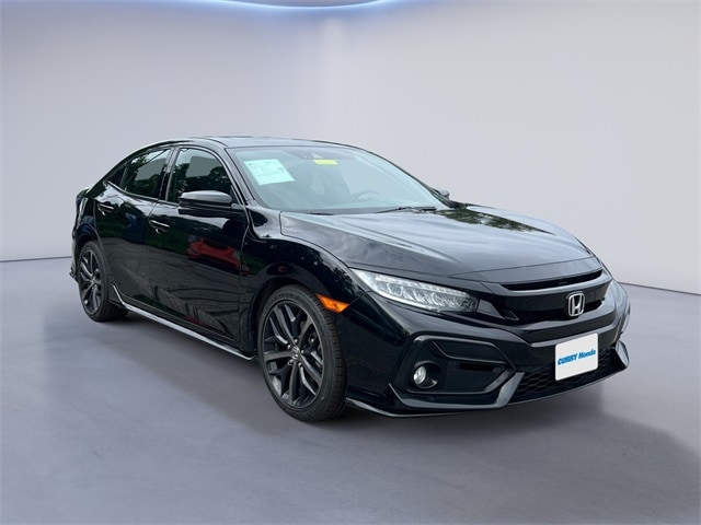 Certified 2021 Honda Civic Hatchback Sport Touring with VIN SHHFK7H99MU401343 for sale in Cortlandt, NY