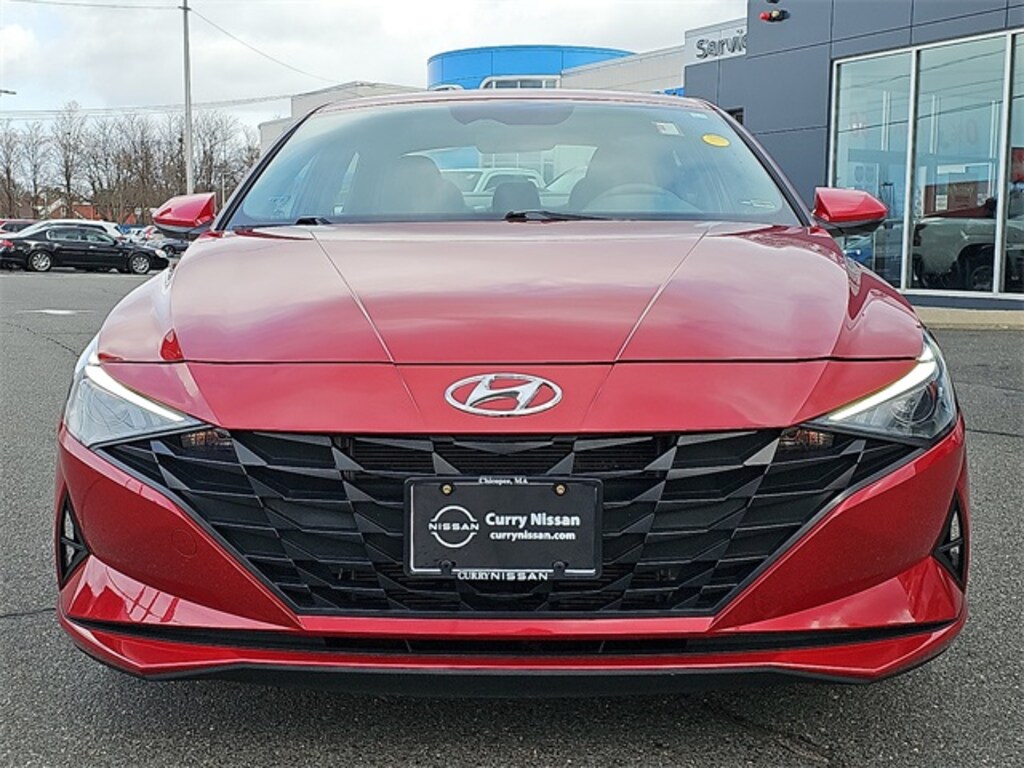 Used 2023 Hyundai Elantra HEV Blue Sedan