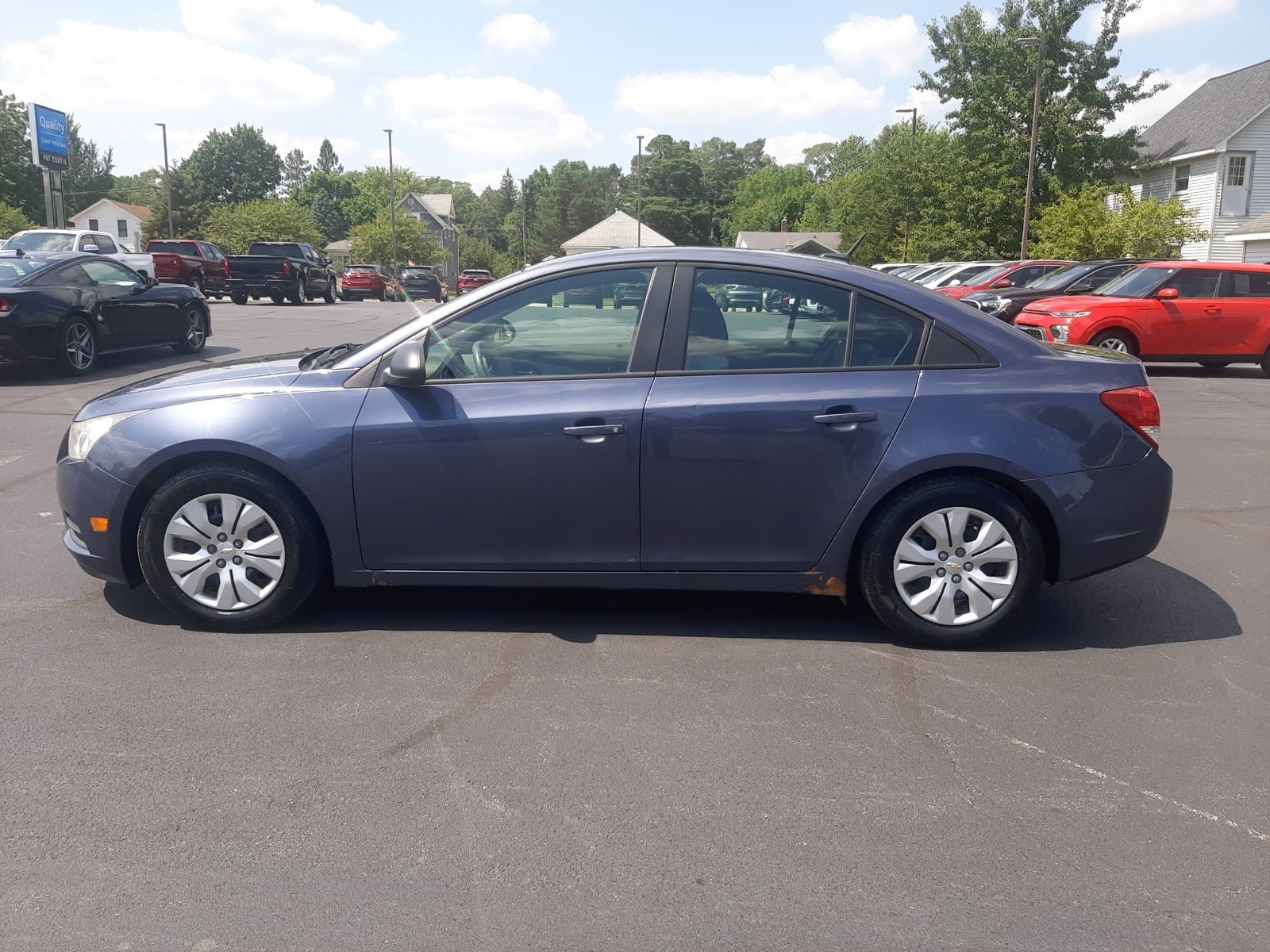 Used 2014 Chevrolet Cruze LS with VIN 1G1PA5SH0E7224517 for sale in Caro, MI