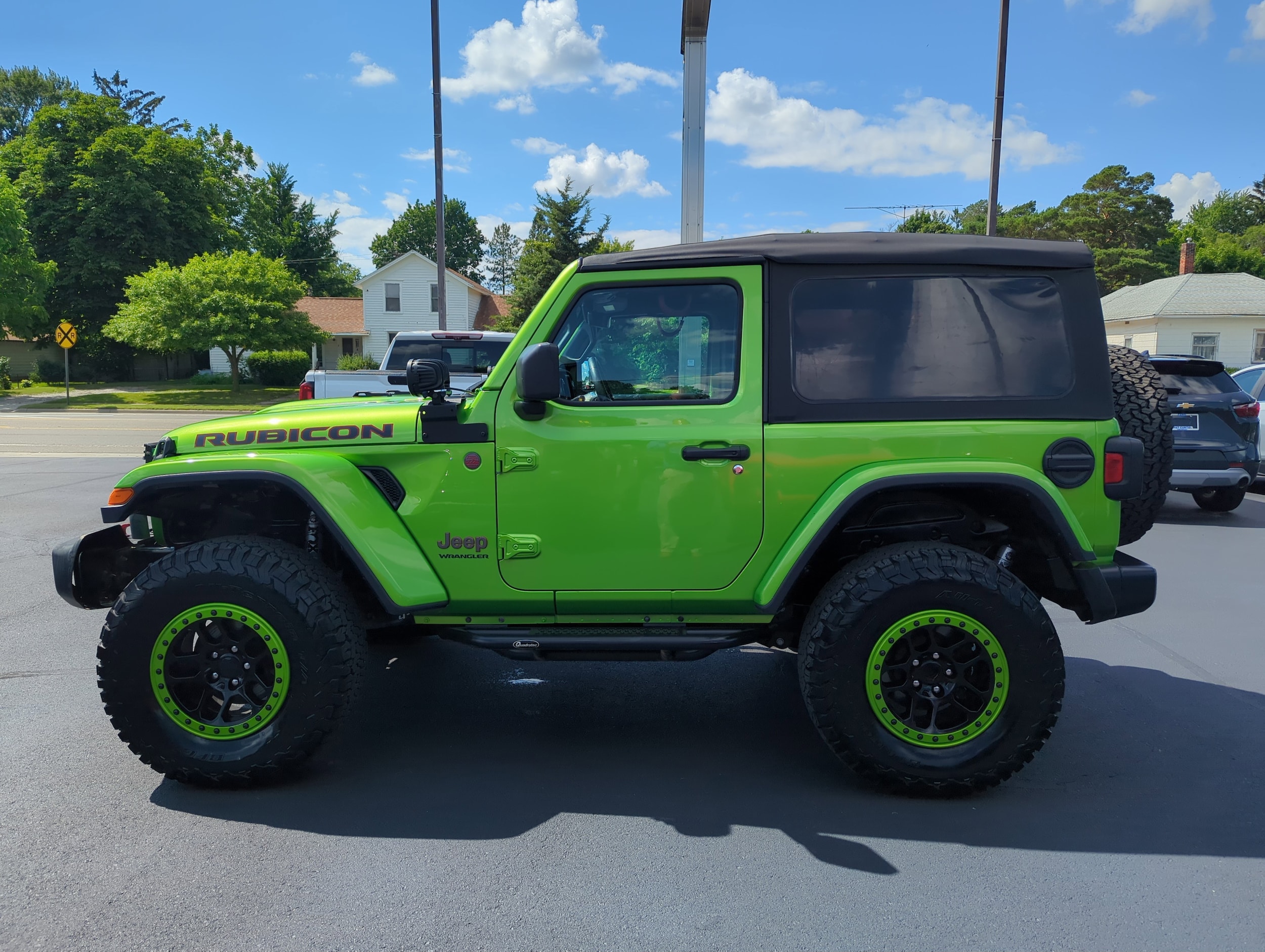 Used 2018 Jeep All-New Wrangler Rubicon with VIN 1C4HJXCG6JW314347 for sale in Caro, MI