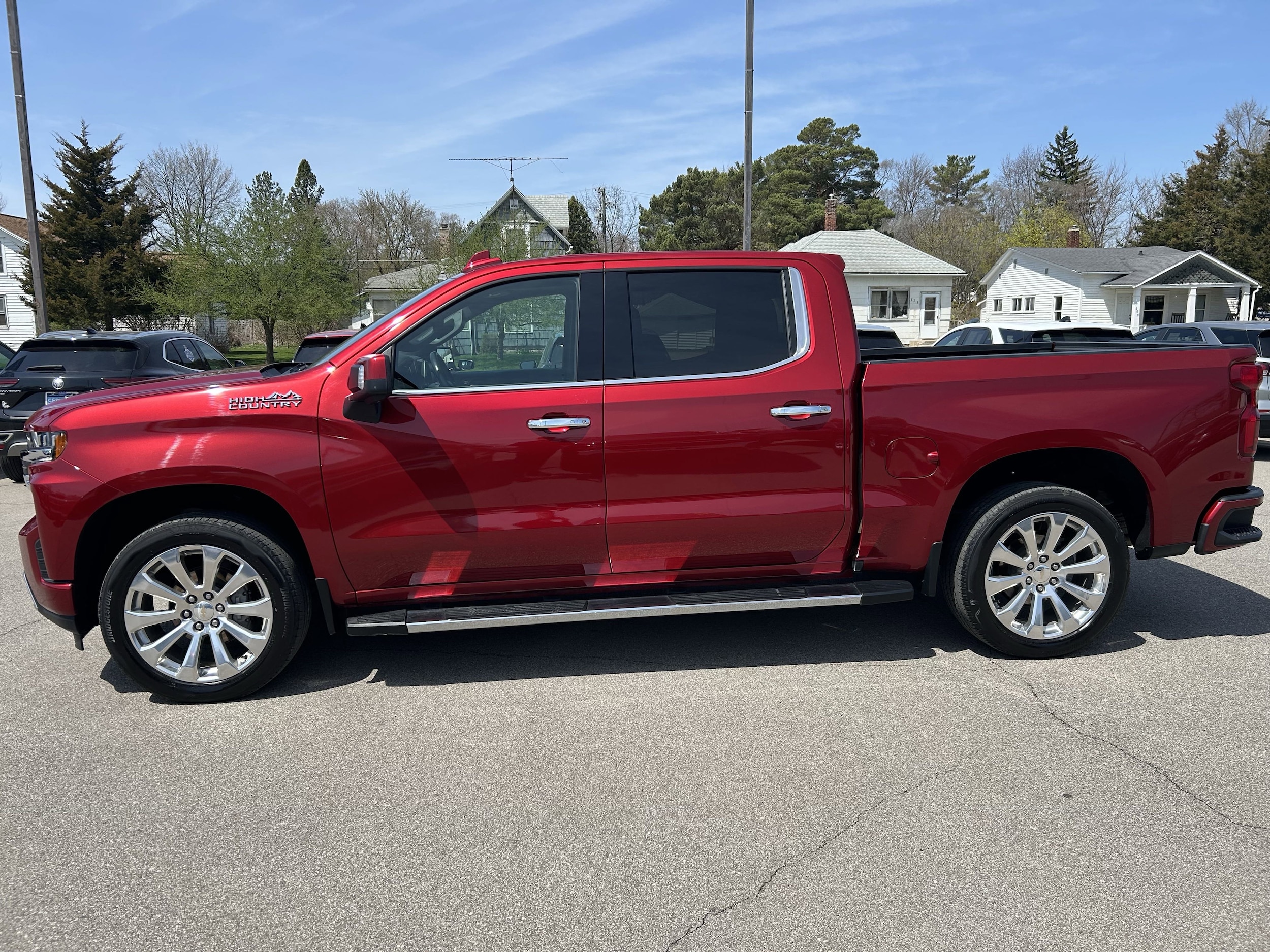Certified 2022 Chevrolet Silverado 1500 Limited High Country with VIN 1GCUYHEDXNZ138491 for sale in Caro, MI