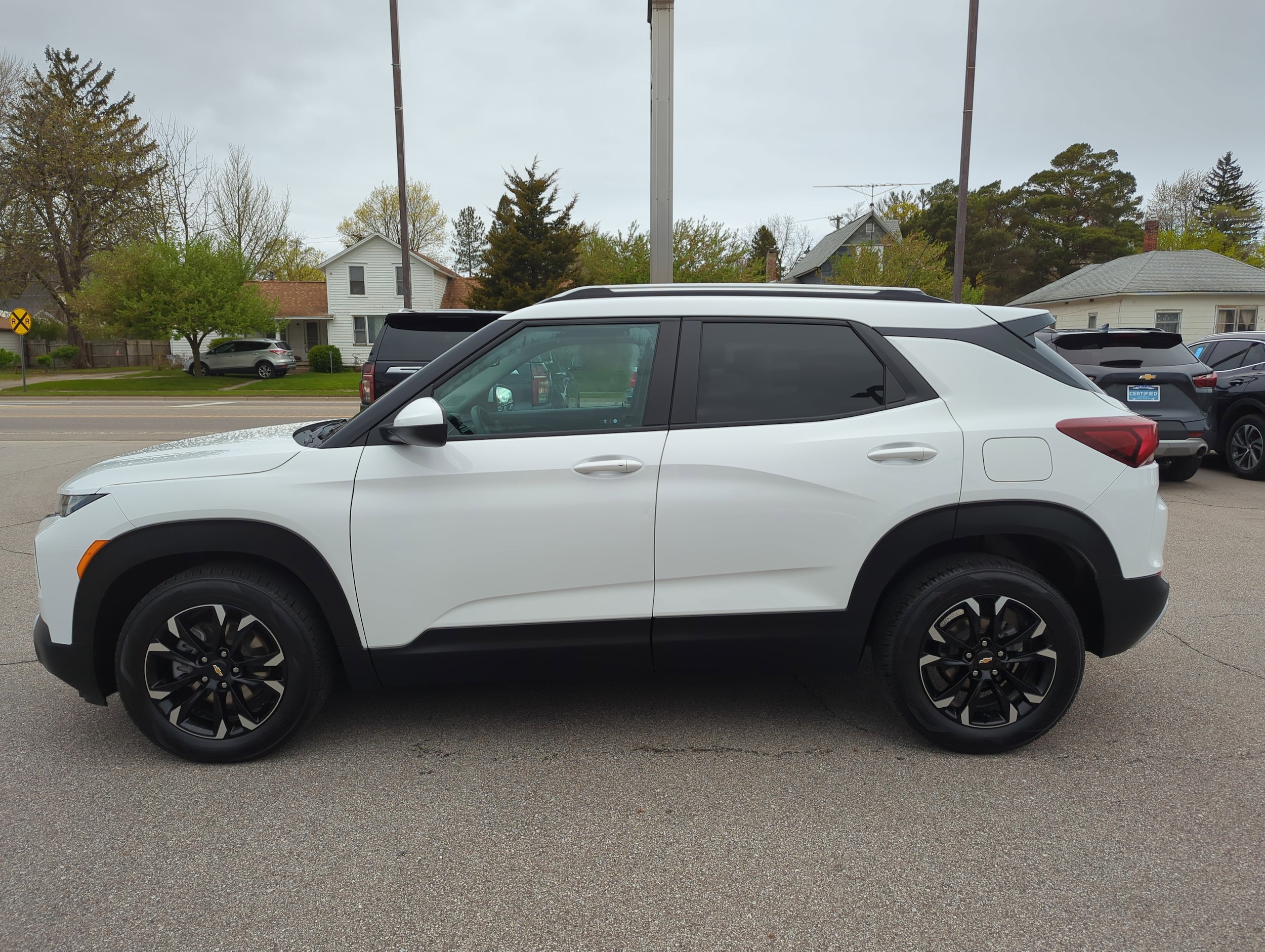 Certified 2022 Chevrolet Trailblazer LT with VIN KL79MPS22NB098203 for sale in Caro, MI