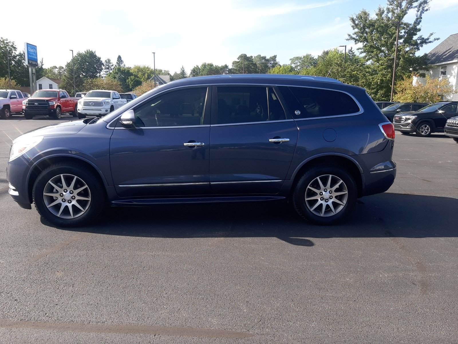 Used 2013 Buick Enclave Leather with VIN 5GAKRCKD1DJ158655 for sale in Caro, MI