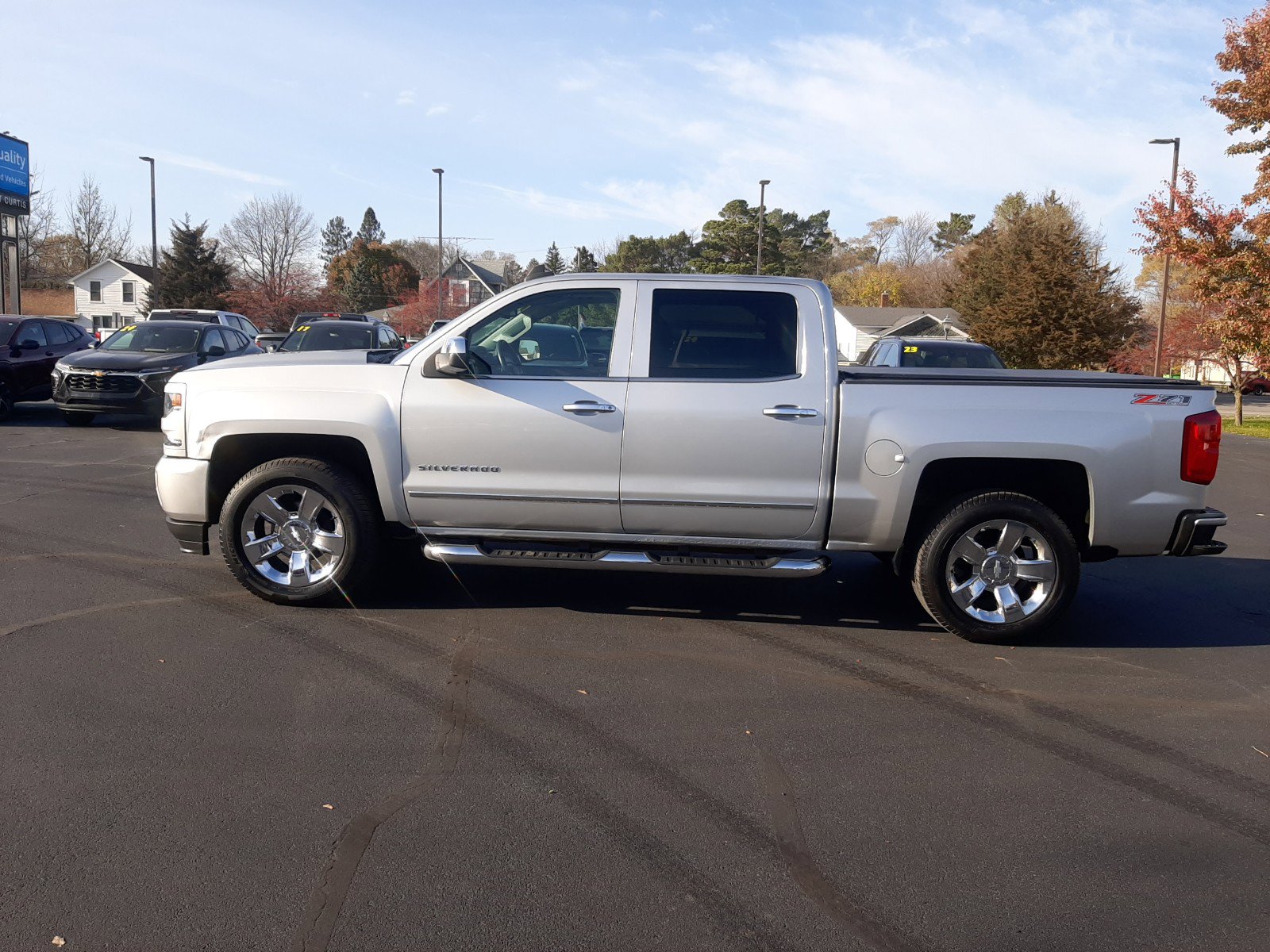 Used 2017 Chevrolet Silverado 1500 LTZ with VIN 3GCUKSEC9HG101880 for sale in Caro, MI