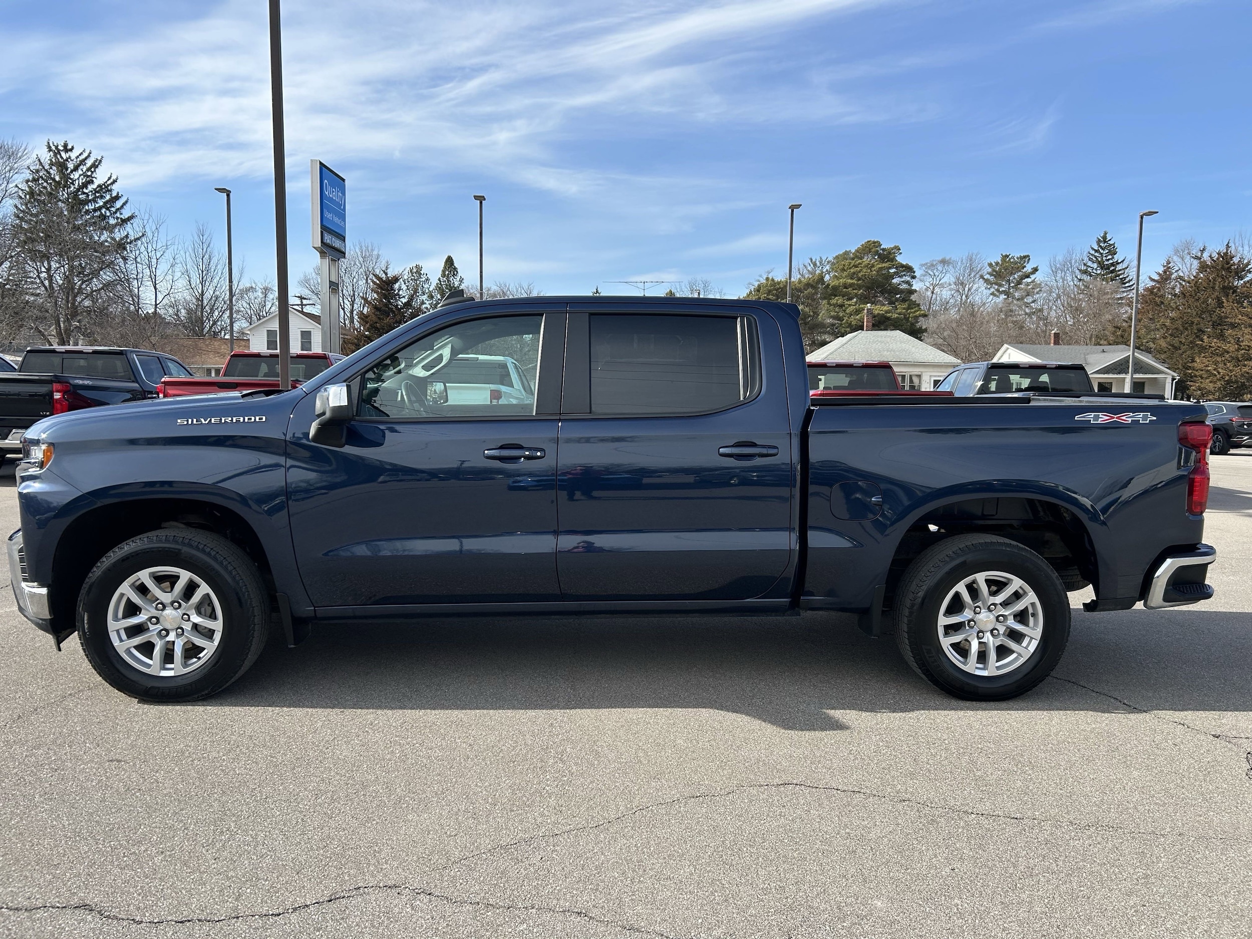 Certified 2022 Chevrolet Silverado 1500 Limited LT with VIN 1GCPYJEK1NZ234352 for sale in Caro, MI