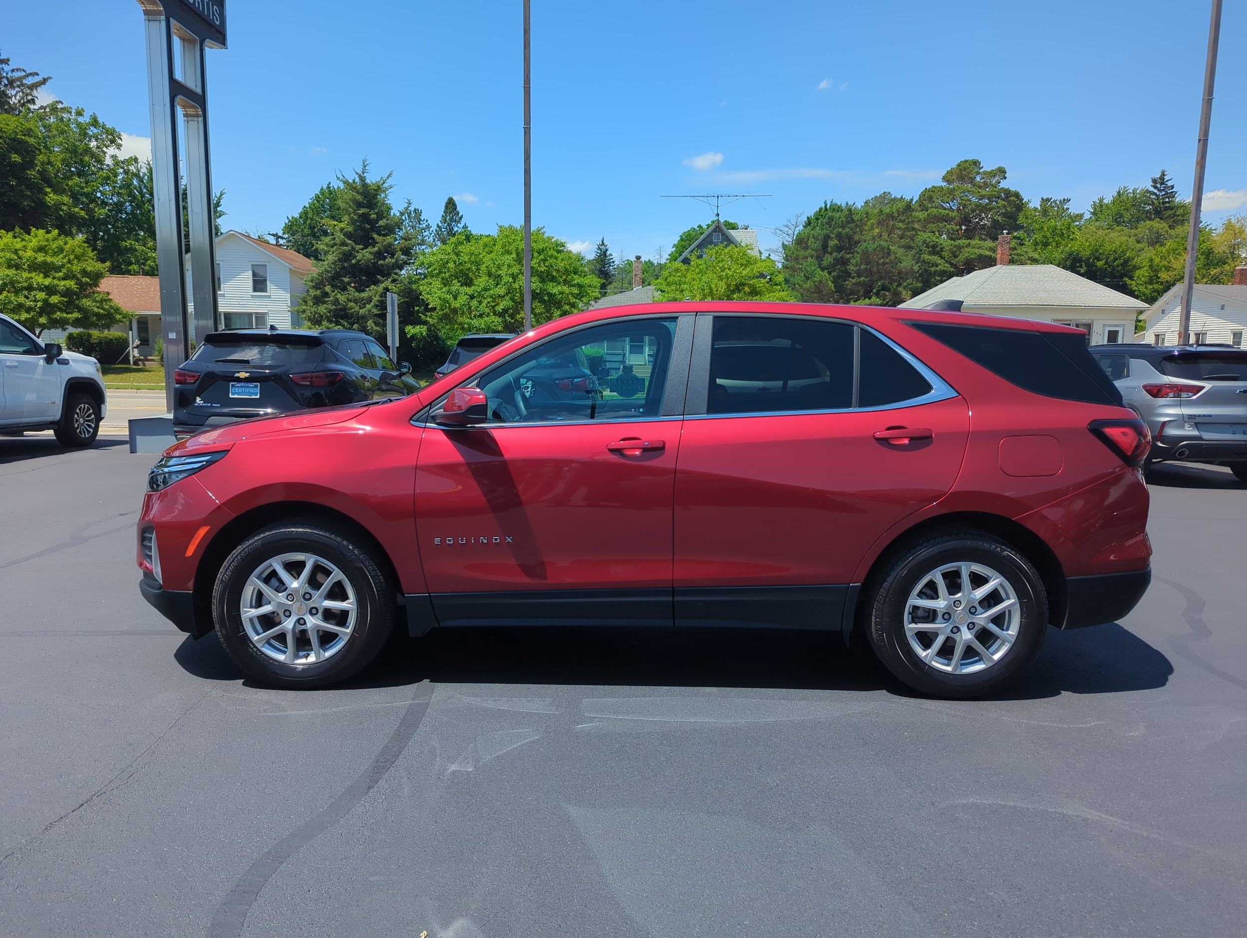 Certified 2023 Chevrolet Equinox LT with VIN 3GNAXUEG9PL142235 for sale in Caro, MI