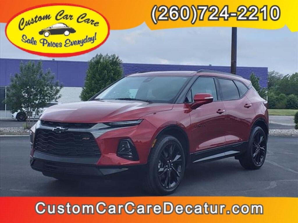 Used 2021 Chevrolet Blazer For Sale at Custom Car Care VIN