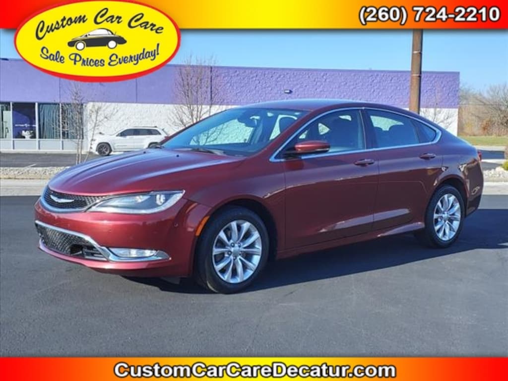 Used 2015 Chrysler 200 For Sale at Custom Car Care VIN 1C3CCCCBXFN742540