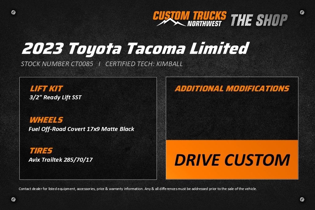 Used 2023 Toyota Tacoma Limited Truck Double Cab