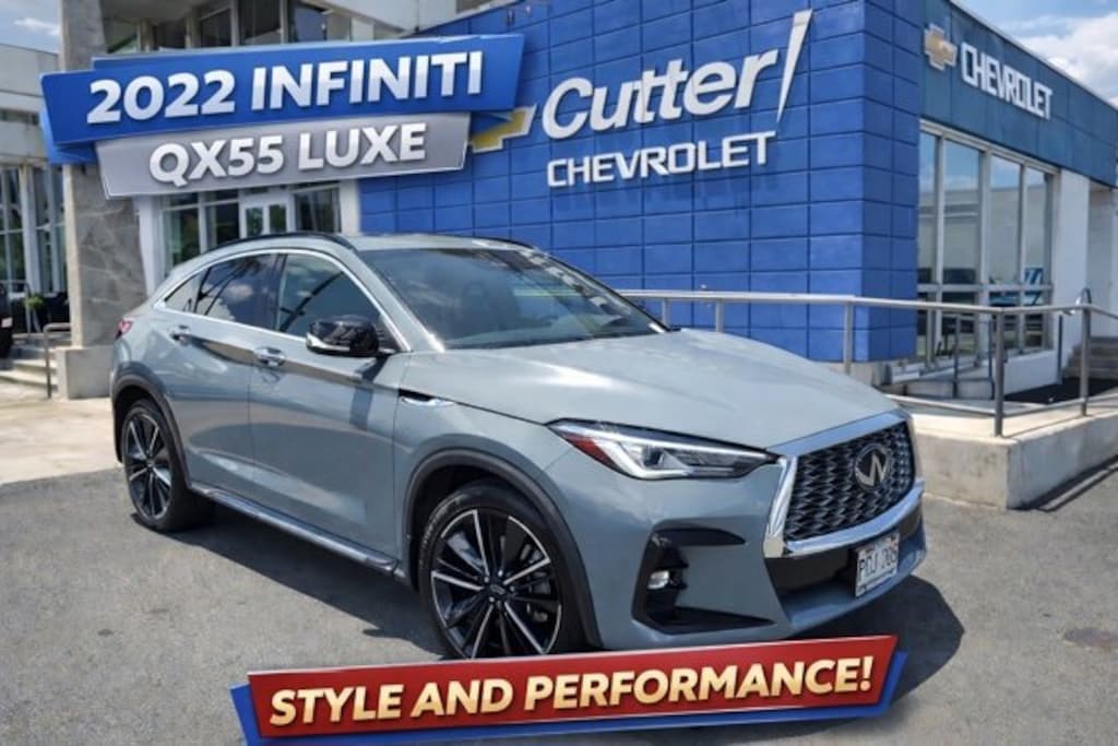 Used 2022 INFINITI QX55 Luxe