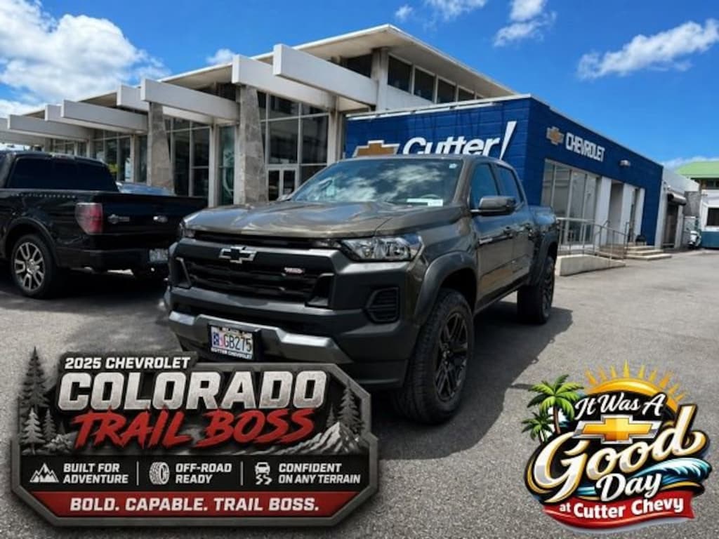 Used 2025 Chevrolet Colorado Trail Boss Truck
