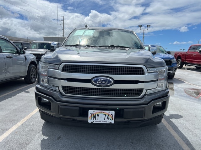 Certified 2019 Ford F-150 Platinum with VIN 1FTEW1C43KFB82057 for sale in Aiea, HI