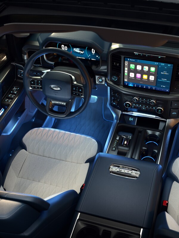 New Ford F-150 interior features