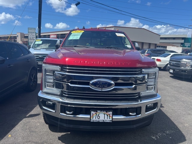 Certified 2019 Ford F-350 Super Duty Lariat with VIN 1FT8W3B63KEE51496 for sale in Aiea, HI