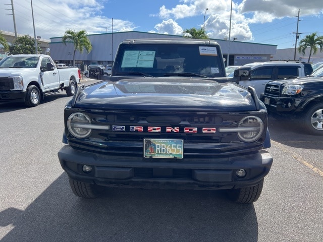Certified 2022 Ford Bronco 4-Door Outer Banks with VIN 1FMDE5BH1NLB09345 for sale in Aiea, HI