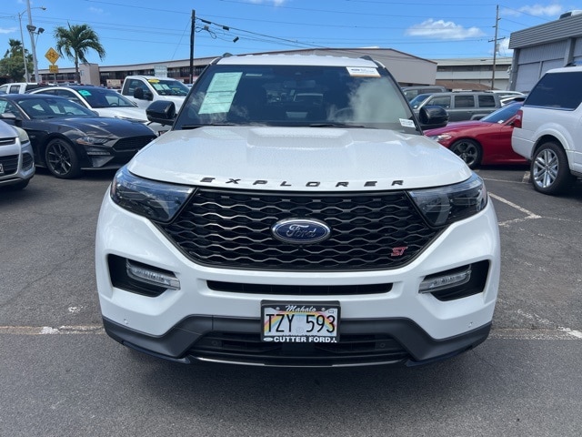 Certified 2021 Ford Explorer ST with VIN 1FM5K8GC9MGA31755 for sale in Aiea, HI