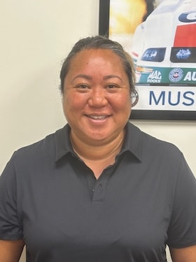 Staff member Gina Kaneaikala from 51fc7125b655